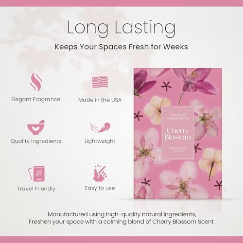 Brooklyn Fragrance Co. Spring Florals Sachet Bags – Cherry Blossom Scented - Image 3