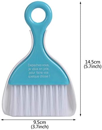 2 Pcs Mini Dustpan Set Brush for Table Whisk Brooms Small Dustpan Broom Set - Image 2