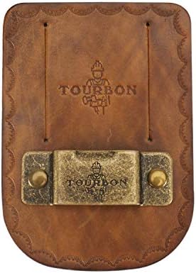 Tourbon Leather Tape Measure Holster by TOURBON