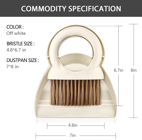 Mini Broom and Dustpan Set, Small Broom and Dustpan Set - Image 7
