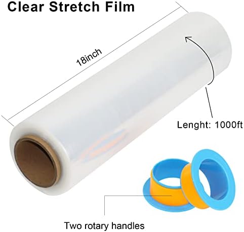 BOMEI PACK Clear Stretch Wrap Roll - Image 3
