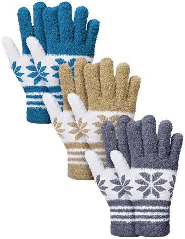 Patelai 3 Pairs Microfiber Dusting Gloves by Patelai