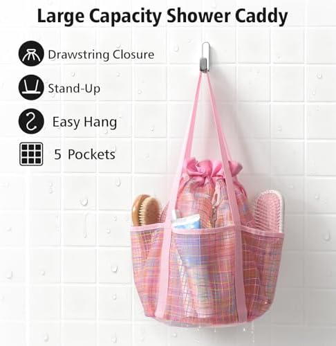 Mesh Shower Caddy Portable - Image 2