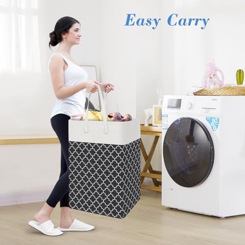 BlissTotes 3-Pack Laundry Basket, Collapsible Laundry Hamper - Image 5