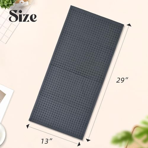 Jacquotha Waffle Hand Towels for Bathroom 5-Piece - Image 5