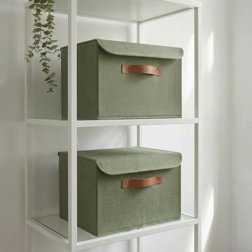 Decorative Linen Storage Boxes by ZICOTO
