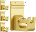 Universal Heavy Duty Curtain Rod Brackets, No Drill Curtain Rod Brackets by CTBOM