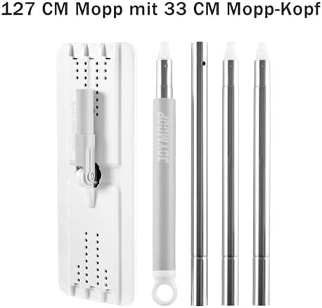 JOYMOOP Flat Mop with Microfiber Pad - Image 3
