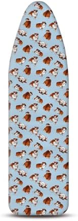 WIRESTER 15x54 Inch Ironing Board Cover, Silicone Coating, Replacement Iron by WIRESTER