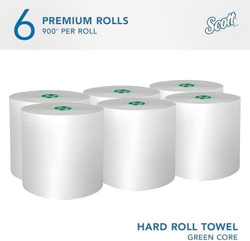 Scott Professional Hard Roll Paper Towels, 6 Rolls x 900' - Image 2