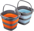 2 Pack Collapsible Plastic Bucket by Tiawudi