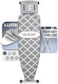 oleaf Ironing Board with Cover and Thicken Pad Height Adjustable Full Size by oleaf