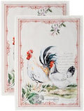 Maison d' Hermine Kitchen Towels Set of 2 Reusable 100% Cotton 27.50" x 20" by MaisondHermine