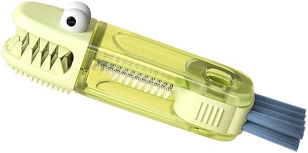 PandaEar 3-in-1 Crocodile Bottle Lid Cleaning Brush Set, Tiny Crevice Gap - Image 7