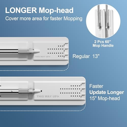 JOYMOOP Mop and Bucket Set for Floor and Wall Cleaning, Commercial and - Image 4