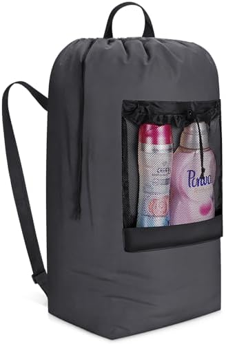 Lifewit Laundry Bag Backpack Travel by Lifewit