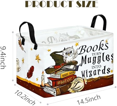 MAIZMZ Kids Reading Book Storage Basket Book Organizer - Image 2