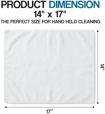 Avalon Towels Bar Towels Size 14x17 Inches – 100% Cotton, Absorbent and - Image 3