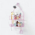 TreeLen Pink Shower Caddy Over Shower Head, Gift by TreeLen