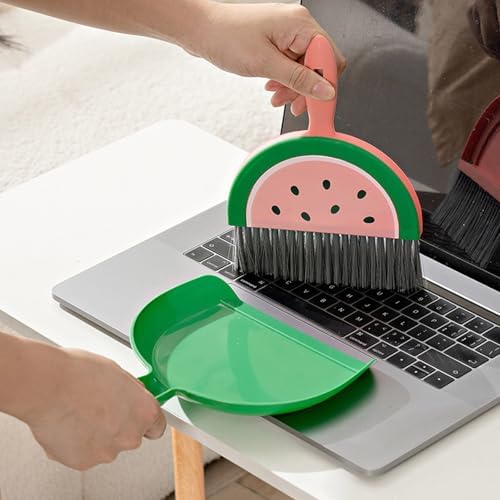 Mini Dustpan and Brush Set, Mini Household Lightweight Small Broom and Dustpan - Image 4