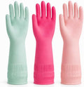 Rubber Dishwashing Gloves, Reusable Cleaning Gloves by Unknown