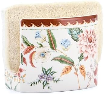 Bico Blooming Moment Ceramic Kitchen Sponge Holder by Bico