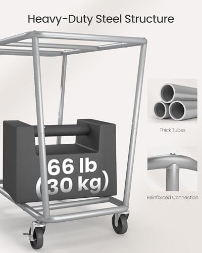 SONGMICS 2-Section Laundry Basket - Image 4