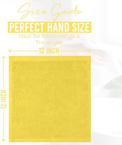 DAN RIVER 24 Pack Cotton Wash Cloths Set - Image 2