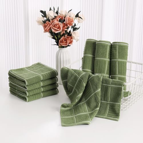 Glynniss Kitchen Towels and Dishcloths Set, Four Dish Towels 16x26 Inches - Image 7