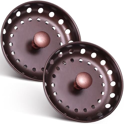 Retisee 2 Pcs Kitchen Sink Stopper Strainer Stainless Steel Drain Strainers by Retisee