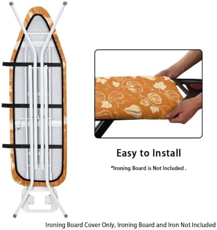 Flashideas Pumpkin Thanksgiving Ironing Board Cover and Pad Standard Size Soft - Image 4