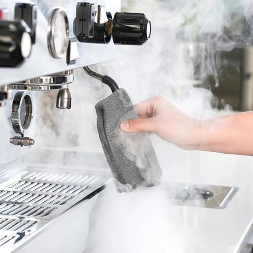 watchget Microfiber Cleaning Cloth, Barista Micro Cloth 4 Pack Grey - Image 7