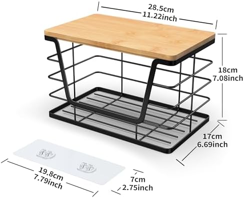 ALOCEO Extra Large Trash Bag Holder Dispenser - Image 3