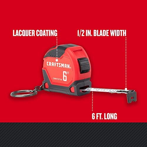 CRAFTSMAN Keychain Tape Measure, 6 FT - Image 3