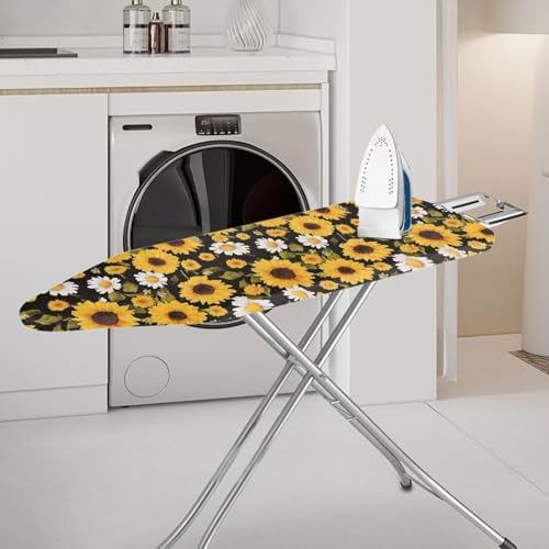 Sunflower Ironing Board Cover Iron Pad Covers Resist Scorching and Staining - Image 2