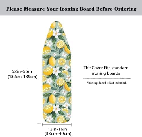 Lemon Ironing Board Cover and Pad - Image 5