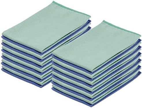 Superio Microfiber Window Cleaning Cloth, Mirror & Glass Miracle Cloth Lint & by Superio
