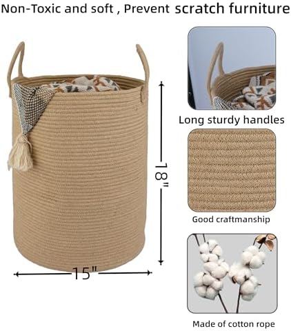 XUANGUO Laundry Basket Laundry Hamper - Image 2