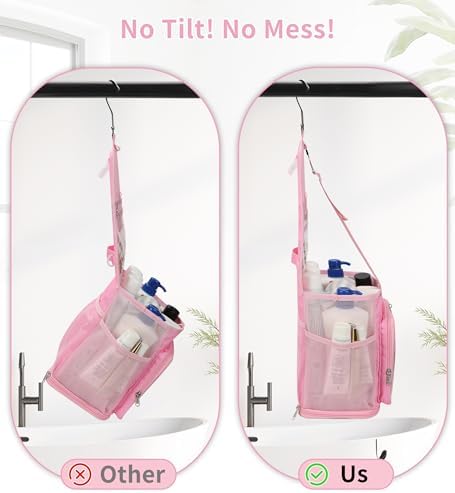 Shower Caddy Portable Mesh Shower Bag - Image 3