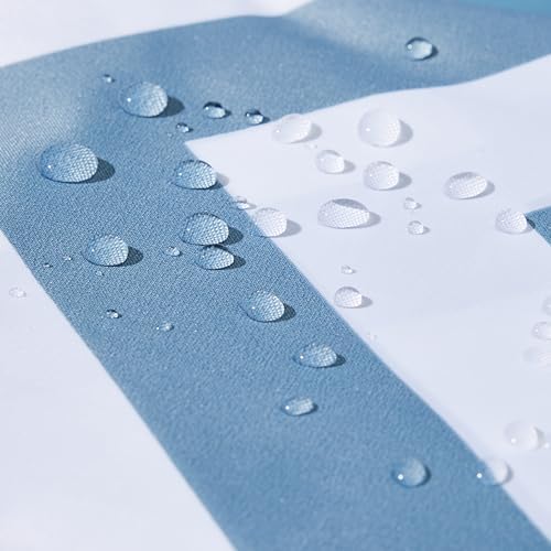 Amazon Basics Bathroom Shower Curtain, Water Resistant Fabric - Image 4