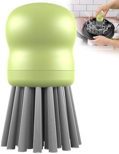 Mini Dish Brush for Cleaning Chicken Shredder, Long Bristles by SURETIVIAN