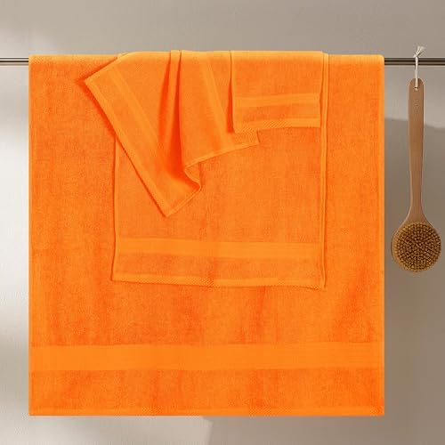 GLAMBURG Ultra Soft 8-Piece Towel Set - Image 3