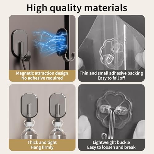 3-Pack Magnetic Hooks - Image 3