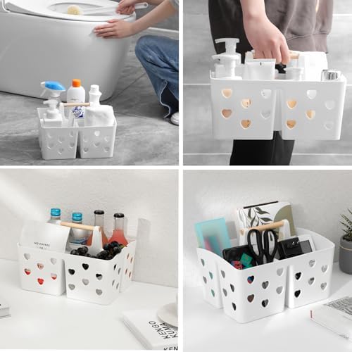 Portable Shower Caddy Plastic Shower Basket Organizer - Image 5