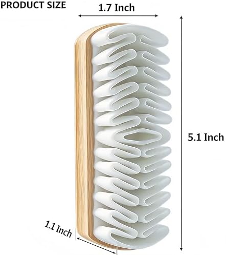 Suede Shoe Brush and Eraser Set, Rubber Cleaning Brush - Image 5