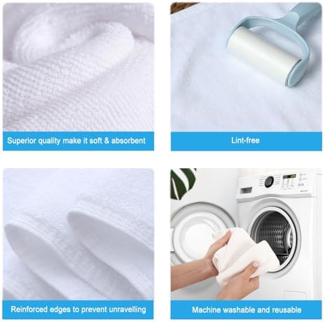 Microfiber Cleaning Cloths, Ultra Absorbent Lint Free Towels - Image 5