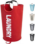 Maxsilan 90L Large Laundry Basket Bag, Collapsible Tall Hamper by Maxsilan