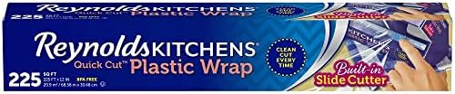 Reynolds Kitchens Quick Cut Plastic Wrap, 225 Sq Ft - Image 2