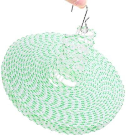 uxcell Windproof Clothesline, 5M 16.4ft Plastic Non-Slip Clothes Drying Rope - Image 3