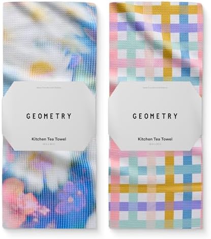 GEOMETRY Spring Kitchen Towels by GEOMETRY